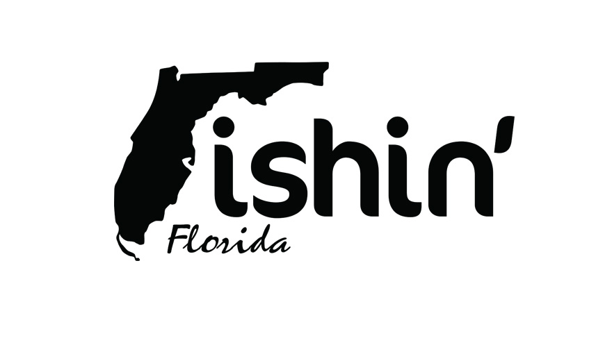 Fishin Fishing Florida FL Black Flipped Backwards Rotated Reversed F Logo Design Sticker Decal Bait